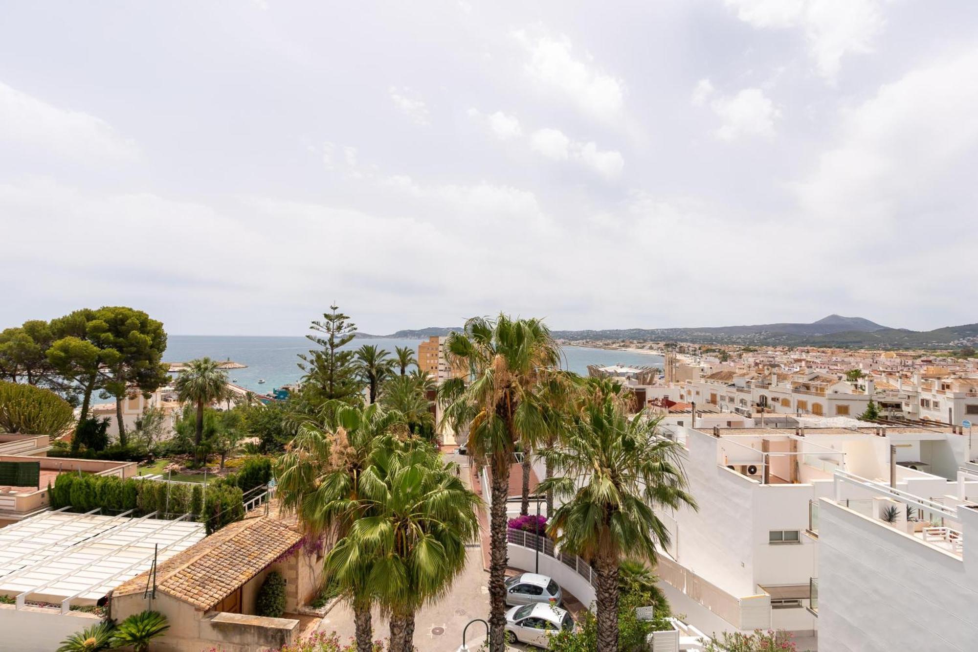 Javea Port Townhouse With Amazing Sea Views & Communal Pool Villa Dış mekan fotoğraf