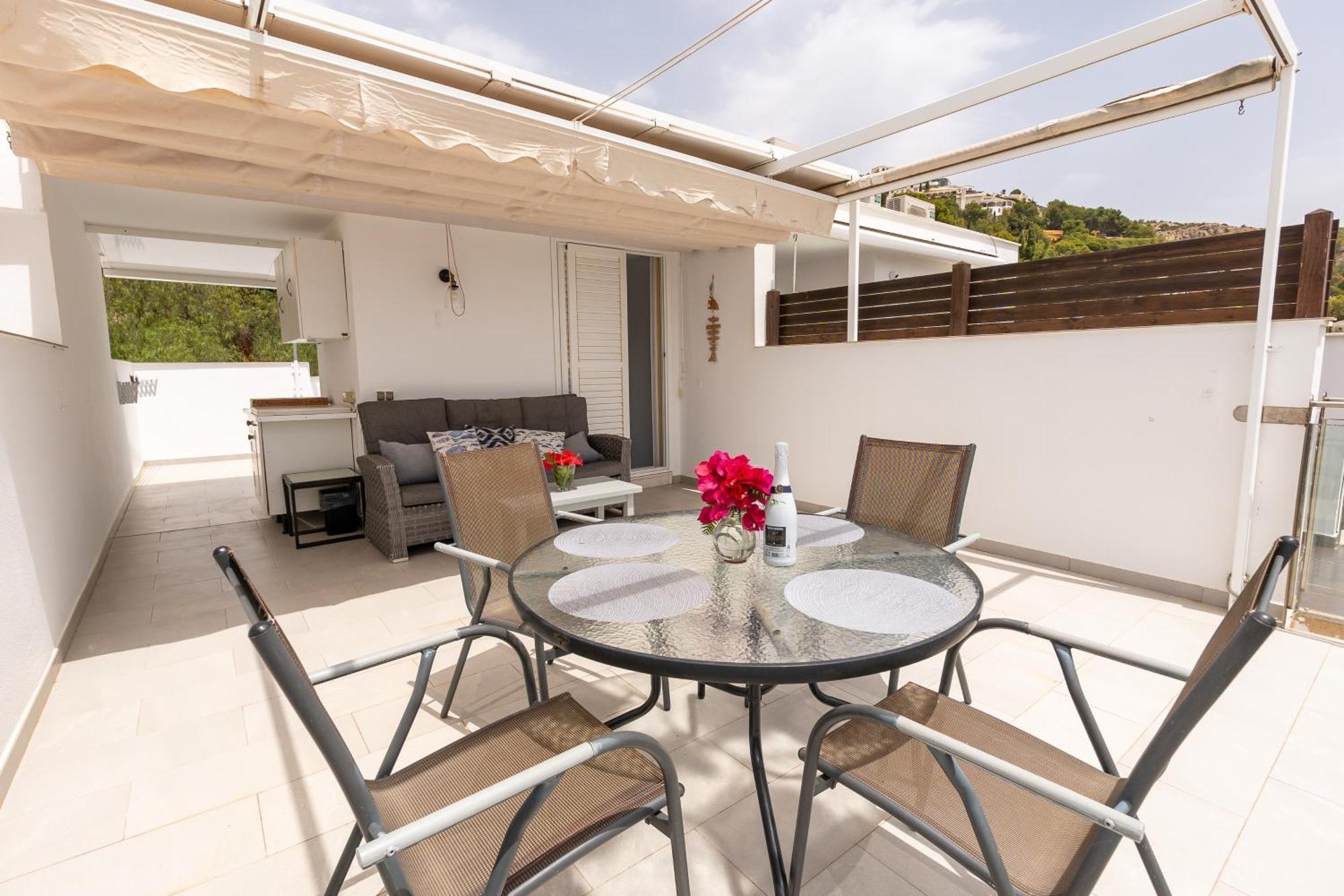Javea Port Townhouse With Amazing Sea Views & Communal Pool Villa Dış mekan fotoğraf