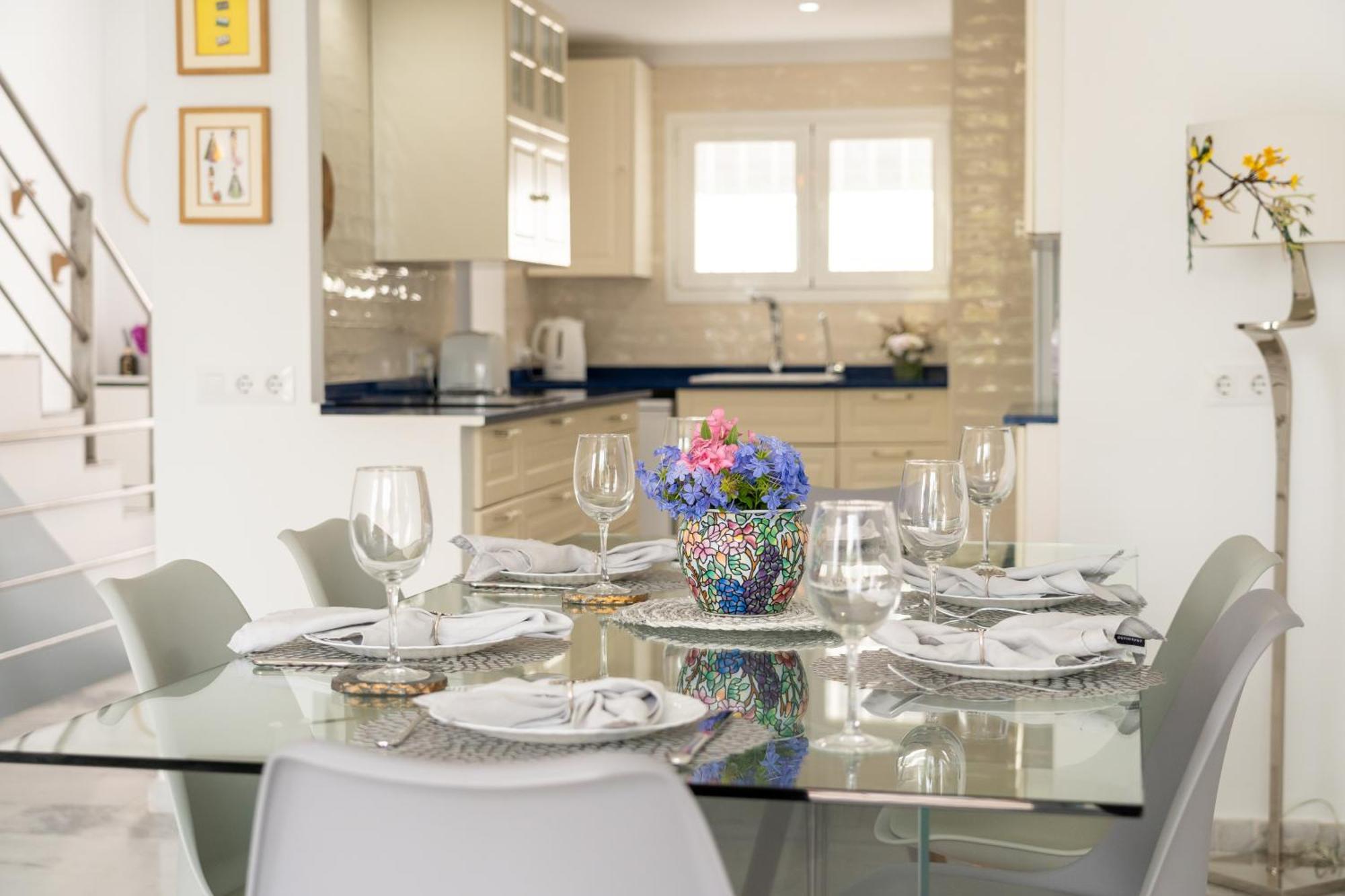 Javea Port Townhouse With Amazing Sea Views & Communal Pool Villa Dış mekan fotoğraf